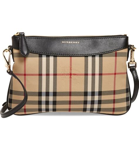 burberry horseferry check clutch|BURBERRY Horseferry Check Peyton Crossbody Clutch Bag.